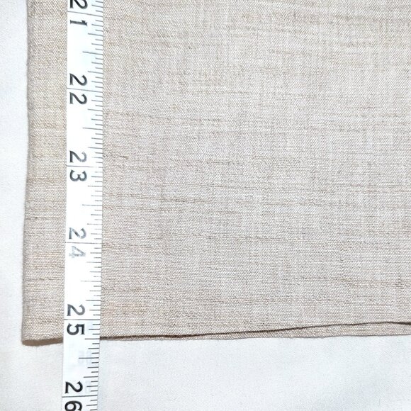 Theory | Linen Treeca Pull-On Ankle Pant Eco Sharkskin in Oat Melange | Size 6 - Picture 10 of 10